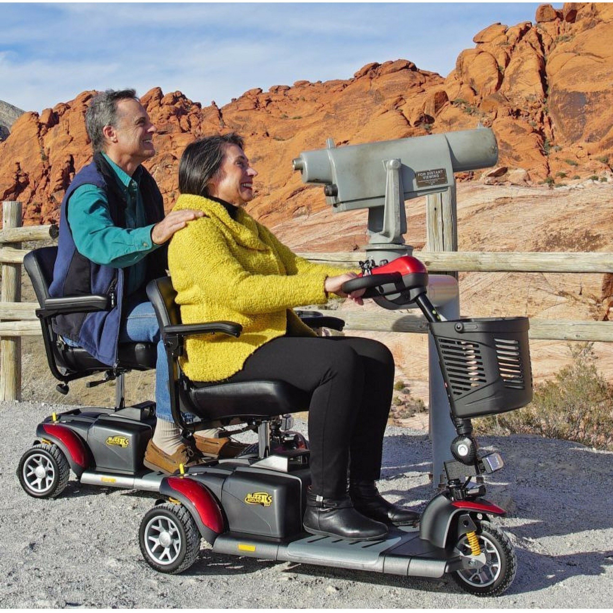 Amazon.com: Challenger Mobility BUZZAROUND EX Extreme 3-Wheel